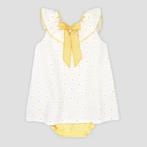 VESTIDO MARGARITAS AMARILLAS RAPIFE