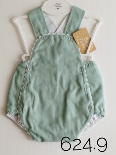 PELELE LINO VERDE AGUA BABI FASHION