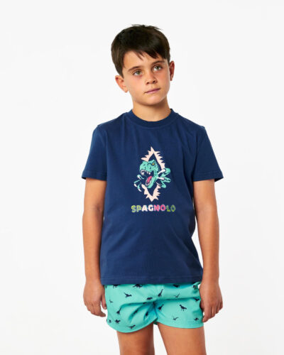 CAMISETA ESPAGNOLO DINOSAURIO