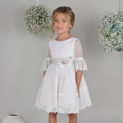 VESTIDO CEREMONIA CHAMPAN AMAYA