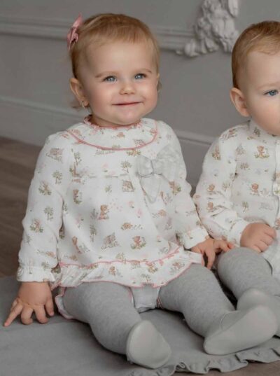 VESTIDO BEBÉ ANIMALITOS MIRANDA