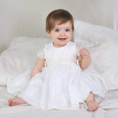 VESTIDO BEBE CRUDO AMAYA BEBÉ