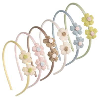 DIADEMA FLORES SIENA VARIOS COLORES